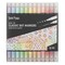 Brea Reese: Dual-Tip Dot Markers - Classic 12ct - 24 Colors, Professional Quality, Water-Based Ink, Adults Art Supplies, DIY Crafts & Scrapbooking
